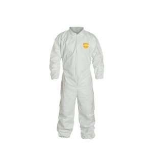 DuPont ProShield Disposable Coverall, Elastic Cuff, White, 3XL (Pack 