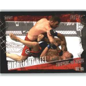  2010 Topps UFC Trading Card # 195 Michael Bisping vs Denis Kang 
