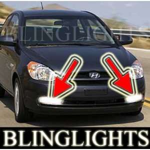 2006 2009 HYUNDAI ACCENT GLS SLIM LINE XENON FOG LIGHTS driving lamps 