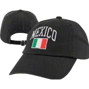  Team Mexico Black Adjustable Hat