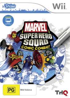 Marvel Super Hero Squad Comic Combat (uDraw) (Nintendo Wii)  