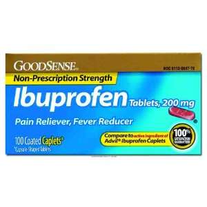 Ibuprofen, Ibuprofen Caps 200Mg 100Ct  Ns, (1 BOX, 100 EACH)