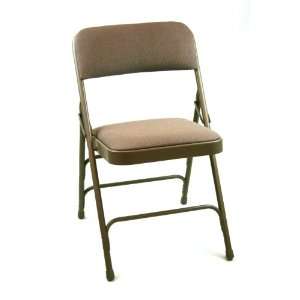  Folding Chair   Metal Folding Chair (Set of 4) with Fabric 