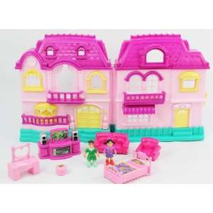  My Sweet Happy Family Playhouse Battery Operated w/ lights, melodys 