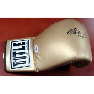  Meldrick Taylor Autographed/Hand Signed Title Gold Boxing 