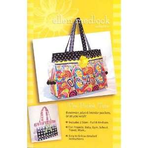  Ellen Medlocks Pocket Tote Pattern Booklet By The Each 