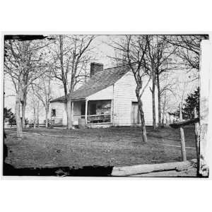 Civil War Reprint Bull Run, Virginia. Robinsons house  