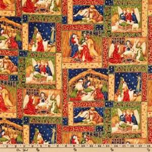  44 Wide Christmas Classics Nativity Patches Antique 