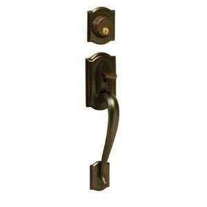  Schlage F62CAM613AVALH F Series Oil Rubbed Bronze Keyed 