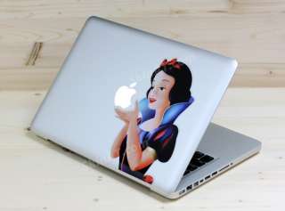 Snow White MacBook Air Pro Vinyl Decal Art Skin Sticker  