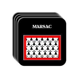  Limousin   MARSAC Set of 4 Mini Mousepad Coasters 