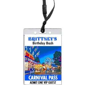  Carnival VIP Pass Invitation
