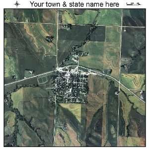   Aerial Photography Map of Charter Oak, Iowa 2011 IA 