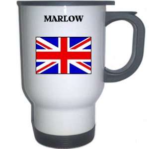  UK/England   MARLOW White Stainless Steel Mug 