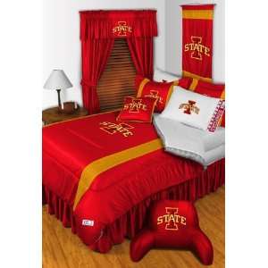  NCAA IOWA ST. CYCLONES SL Complete (9) Pc. Bed Set 