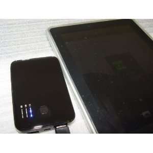  iPad2 iPhone 4 Black 5000mAh external Battery  CP506  