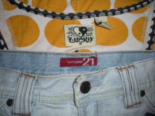 LOT WOMENS/JUNIORS Clothing HOLLISTER AEROPOSTALE Jeans T shirt SZ 8 9 
