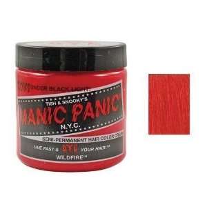 Manic Panic Semi Permanent Hair Color Cream Wildfire 4 Oz