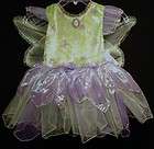 disney tinkerbell girls 4t fairy dress up costume halloween nwt