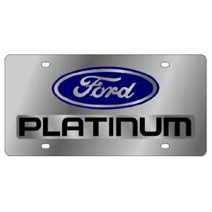  Ford Platinum License Plate Automotive