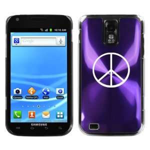   Plated Hard Back Case Cover J57 Peace Sign Cell Phones & Accessories