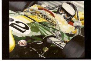 JIM CLARK 1965 INDY 500 LOTUS F1 COLIN CARTER  