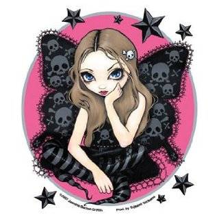 Stars and Skulls Fairy by Jasmine Becket Griffith   Sticker / Decal