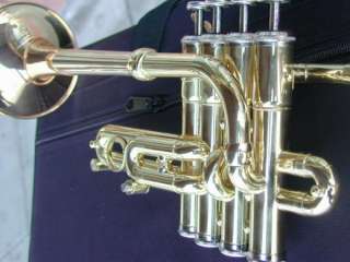 Bb/A/G Piccolo Trumpet by Berkeleywind(Gold Brass Stomvi Style)  