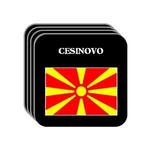  Macedonia   CESINOVO Set of 4 Mini Mousepad Coasters 