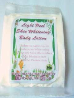 Light Peel Skin Whitening Body Bleaching Lotion 30g  