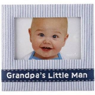   Baby Lil Buddy Blue Gingham Fabric Photo Frame, Mommy and Me Baby