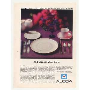  1963 Corning Glass Centura Tableware Alcoa Aluminas Print 
