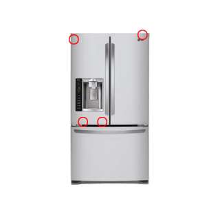 LG LFX25974ST 3 Door French Door Refrigerator P5564  