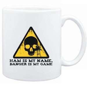  Mug White  Ham is my name, danger is my game  Male Names 