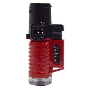  JetLine Pocket Torch Dual Flame   Red Lighter Health 