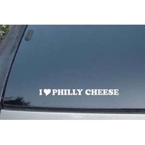 Love Philly Cheese Vinyl Decal Stickers