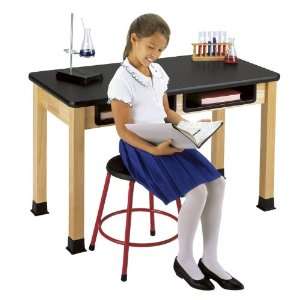  Science Table 24 wide x 48 long with Book Compartment 