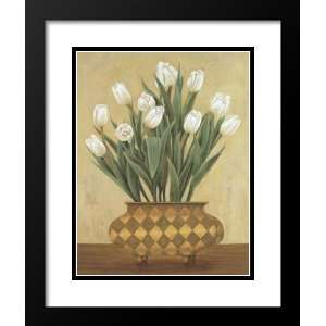  John Park Framed and Double Matted Art 31x37 Tulips In 