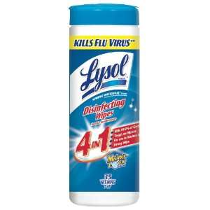  LYSOLÂ® Brand Disinfecting 4 in 1 Wipes with Â® Fibers 