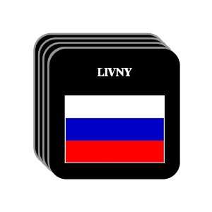  Russia   LIVNY Set of 4 Mini Mousepad Coasters 