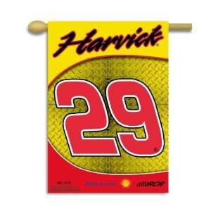  NASCAR Kevin Harvick #29 2 Sided 28 by 40 Inch Banner with 