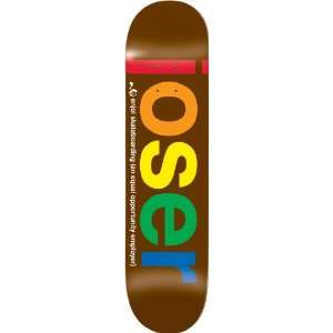  Enjoi Rojo Joser Spectrum Skateboard (8 Inch) Sports 