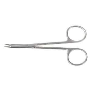  Konig Fine Scissors, Littler Curved, Sh/Sh, 4 1/2, 11 Cm 