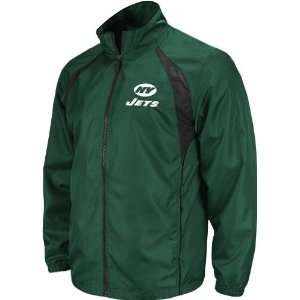New York Jets Reebok Trainer Full Zip Lightweight Jacket  