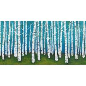    Springtime Birches   Poster by Lisa Congdon (39x20)