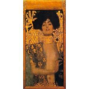     Gustav Klimt   24 x 50 inches   10.Judit I, 1901