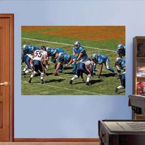  Detroit Lions Fathead Wall Graphic Line of Scrimmage Vs Bears 