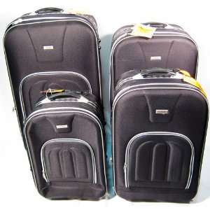  Luggage Bag Travel Set Expandable 4 PC Rolling Lightweight 