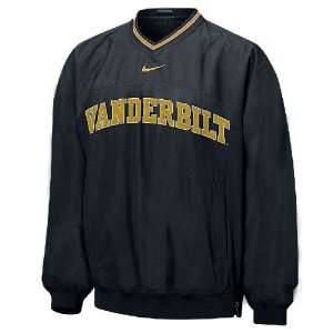 Vanderbilt Commodores V Neck College Windshirt By Nike Team Sports 