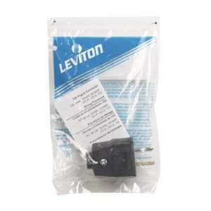  5 each Leviton Polarized Light Duty 2 Wire Plug (015 